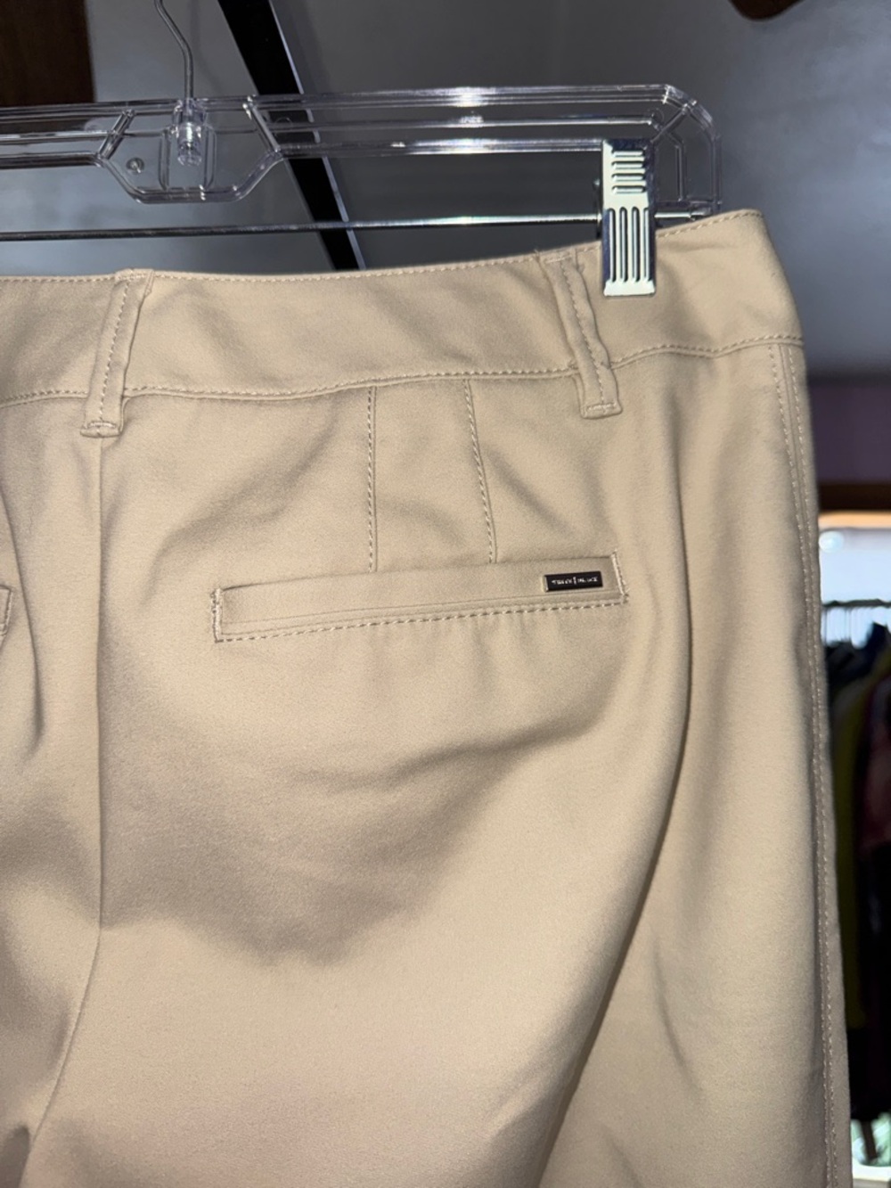 White House Black Market Perfect Form Crop Leg Pants - Size 8 - Picture 4 of 6